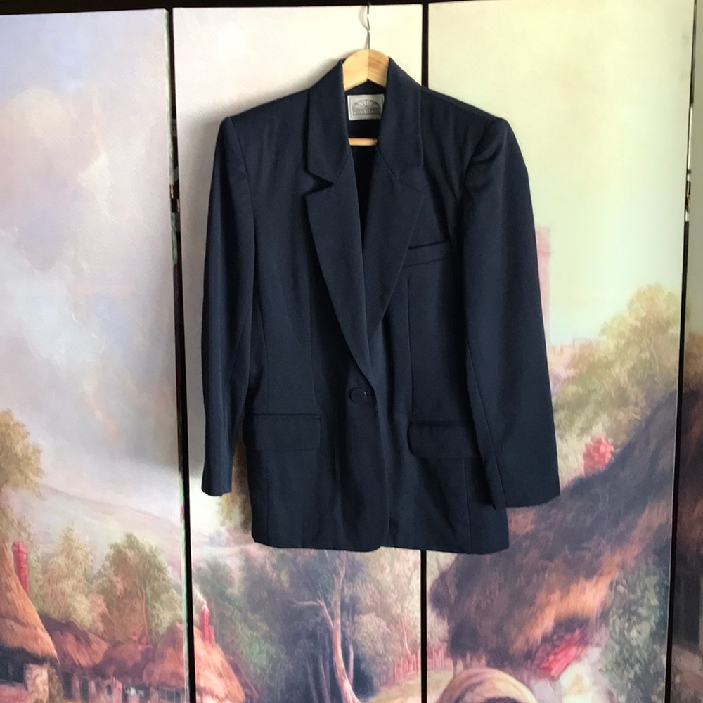 Blazer with skirt